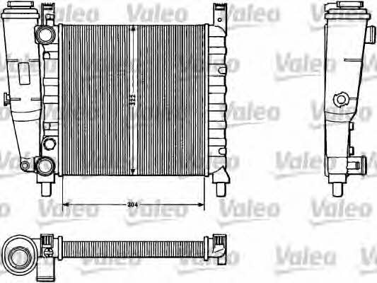 Valeo 883811 Радіатор охолодження двигуна 883811: Купити в Україні - Добра ціна на EXIST.UA!
