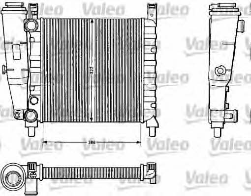Valeo 883812 Радіатор охолодження двигуна 883812: Купити в Україні - Добра ціна на EXIST.UA!