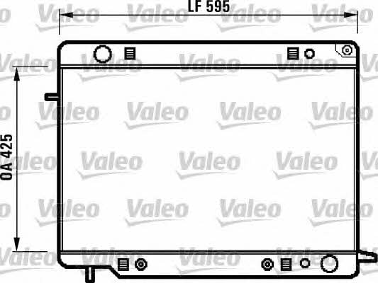 Valeo 731420 Радіатор охолодження двигуна 731420: Купити в Україні - Добра ціна на EXIST.UA!