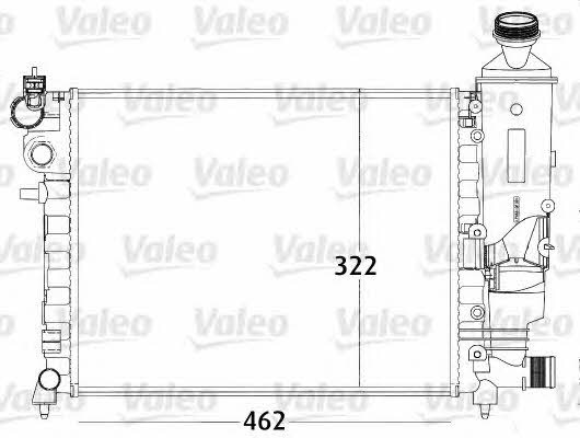 Valeo 731498 Радіатор охолодження двигуна 731498: Приваблива ціна - Купити в Україні на EXIST.UA!