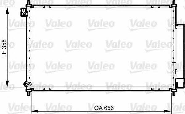 Valeo 814159 Радіатор кондиціонера (Конденсатор) 814159: Купити в Україні - Добра ціна на EXIST.UA!