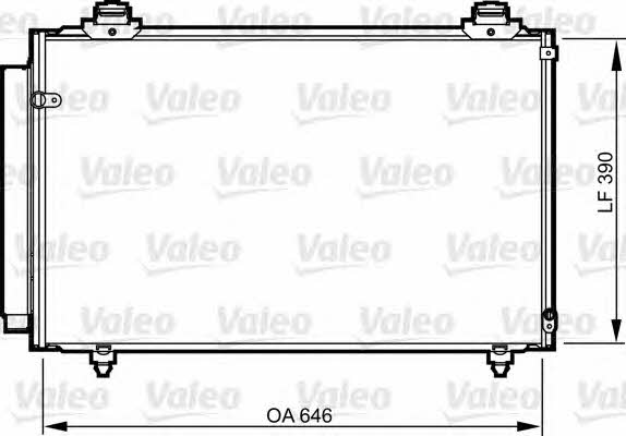 Valeo 814212 Радіатор кондиціонера (Конденсатор) 814212: Купити в Україні - Добра ціна на EXIST.UA!