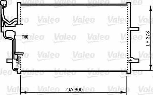 Valeo 814265 Радіатор кондиціонера (Конденсатор) 814265: Купити в Україні - Добра ціна на EXIST.UA!