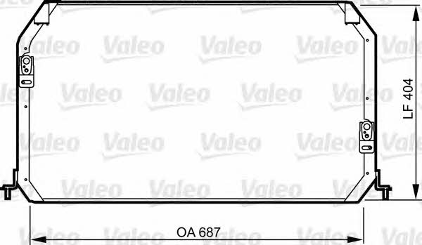 Valeo 814282 Радіатор кондиціонера (Конденсатор) 814282: Купити в Україні - Добра ціна на EXIST.UA!