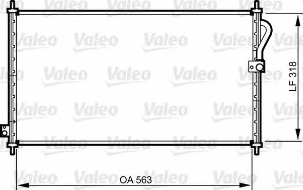 Valeo 814302 Радіатор кондиціонера (Конденсатор) 814302: Купити в Україні - Добра ціна на EXIST.UA!