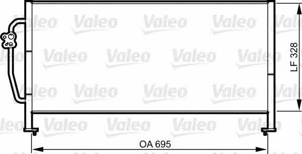 Valeo 814306 Радіатор кондиціонера (Конденсатор) 814306: Купити в Україні - Добра ціна на EXIST.UA!