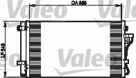 Valeo 814355 Радіатор кондиціонера (Конденсатор) 814355: Купити в Україні - Добра ціна на EXIST.UA!