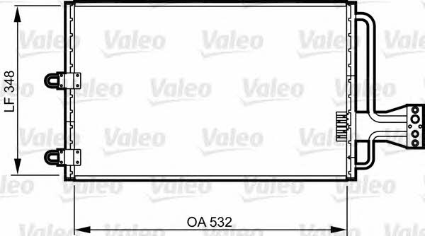 Valeo 816803 Радіатор кондиціонера (Конденсатор) 816803: Купити в Україні - Добра ціна на EXIST.UA!
