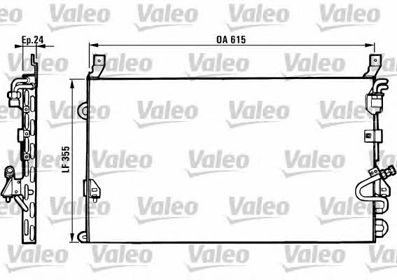 Valeo 816880 Радіатор кондиціонера (Конденсатор) 816880: Купити в Україні - Добра ціна на EXIST.UA!