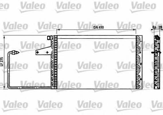 Valeo 816886 Радіатор кондиціонера (Конденсатор) 816886: Купити в Україні - Добра ціна на EXIST.UA!
