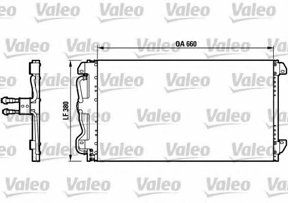 Valeo 816991 Радіатор кондиціонера (Конденсатор) 816991: Купити в Україні - Добра ціна на EXIST.UA!