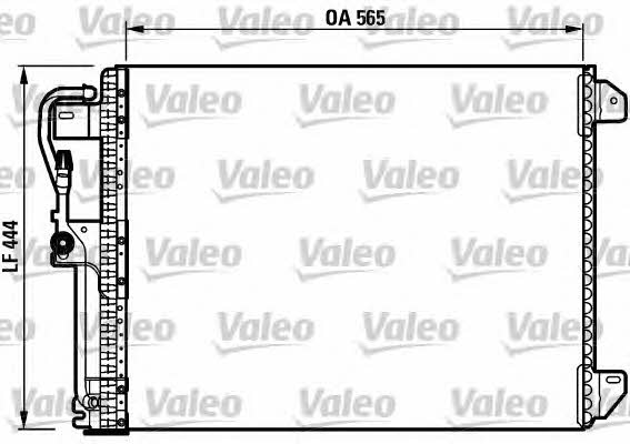 Valeo 817022 Радіатор кондиціонера (Конденсатор) 817022: Купити в Україні - Добра ціна на EXIST.UA!