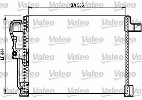 Valeo 817023 Радіатор кондиціонера (Конденсатор) 817023: Купити в Україні - Добра ціна на EXIST.UA!