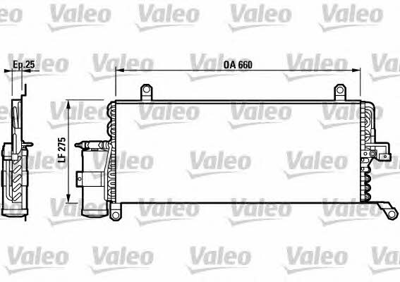 Valeo 817062 Радіатор кондиціонера (Конденсатор) 817062: Купити в Україні - Добра ціна на EXIST.UA!