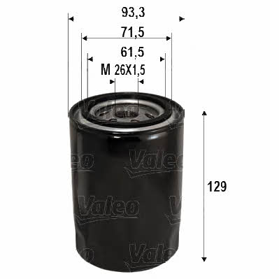 Valeo 586095 Фільтр масляний 586095: Купити в Україні - Добра ціна на EXIST.UA!
