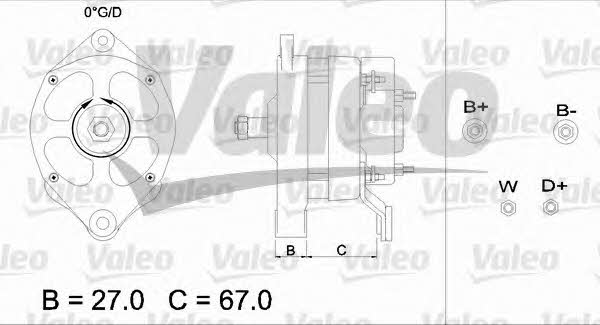 Купити Valeo 436433 за низькою ціною в Україні!