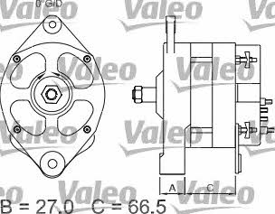 436434 Valeo Генератор
