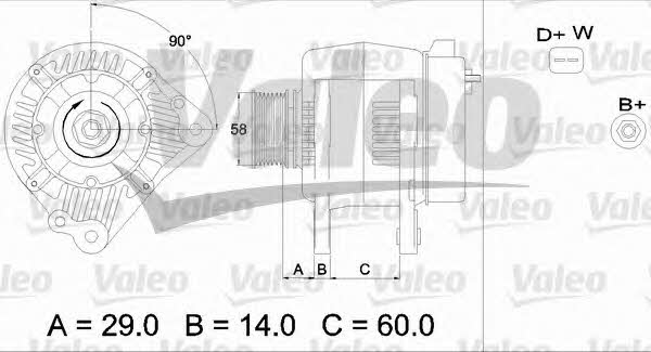 Купити Valeo 436445 за низькою ціною в Україні!