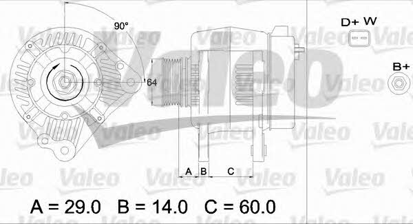 Купити Valeo 436484 за низькою ціною в Україні!