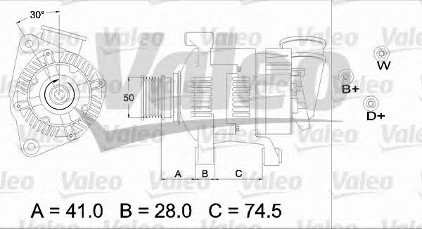 Купити Valeo 436641 за низькою ціною в Україні!