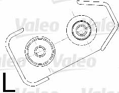 Генератор авто Renault Laguna (Рено Лагуна): 436730 Valeo Генератор