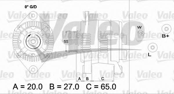 Купить Valeo 436739 по низкой цене в Украине!