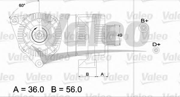 Купити Valeo 437125 за низькою ціною в Україні!