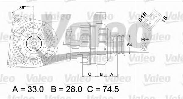 Купити Valeo 437160 за низькою ціною в Україні!