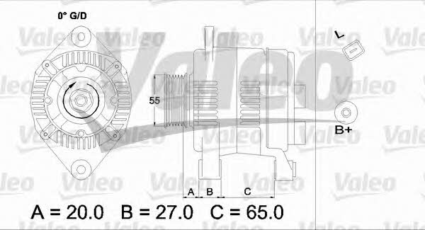 Купить Valeo 437200 по низкой цене в Украине!