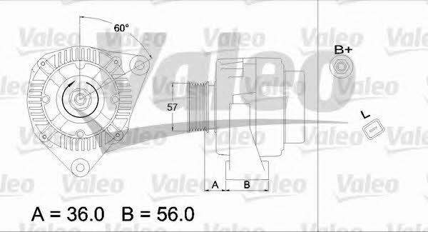 Купить Valeo 437222 по низкой цене в Украине!