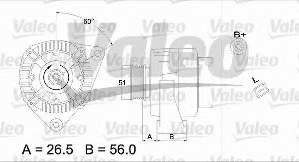 Valeo Генератор – цена [object Object] UAH
