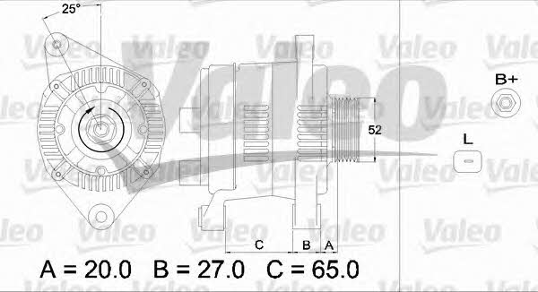 Купить Valeo 437306 по низкой цене в Украине!
