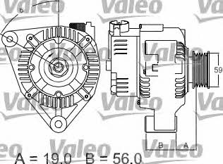 437345 Valeo Генератор