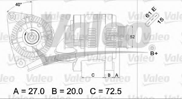 Купить Valeo 437363 по низкой цене в Украине!