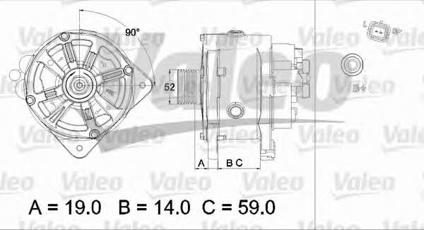 Купити Valeo 437433 за низькою ціною в Україні!