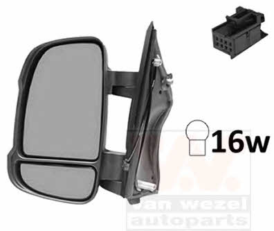 0983807 Van Wezel Зеркало наружное заднего вида левое