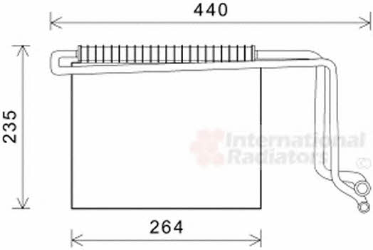 Van Wezel 3000V563 Випарювач кондиціонеру 3000V563: Купити в Україні - Добра ціна на EXIST.UA!