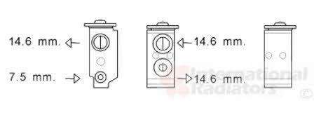 Van Wezel 82001364 Клапан розширювальний кондиціонеру 82001364: Купити в Україні - Добра ціна на EXIST.UA!
