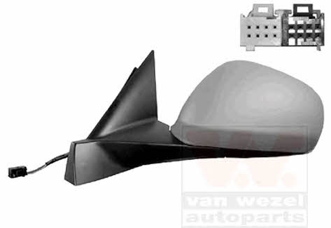 0177827 Van Wezel Зеркало наружное заднего вида левое