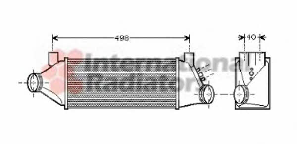 18004385 Van Wezel Интеркулер