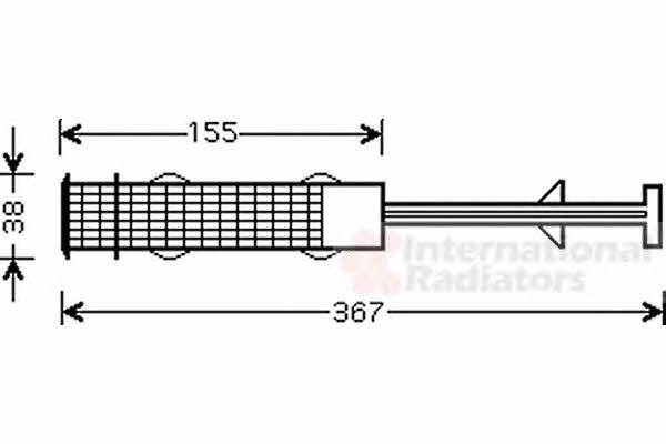 3000D359 Van Wezel Осушитель кондиционера