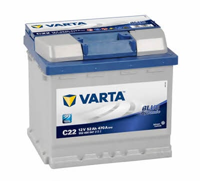 Батарея аккумуляторная Varta Blue Dynamic 12В 52Ач 470A(EN) R+ Varta 5524000473132