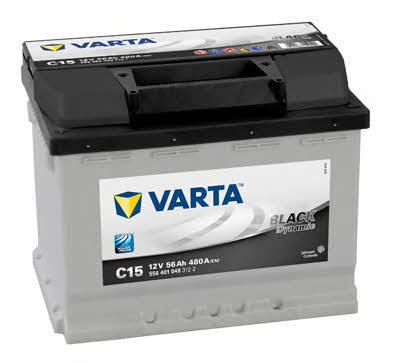 Батарея аккумуляторная Varta Black Dynamic 12В 56Ач 480А(EN) L+ Varta 5564010483122 - фото 2