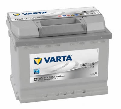 Батарея аккумуляторная Varta Silver Dynamic 12В 63Ач 610А(EN) L+ Varta 5634010613162