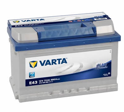 Батарея аккумуляторная Varta Blue Dynamic 12В 72Ач 680A(EN) R+ Varta 5724090683132