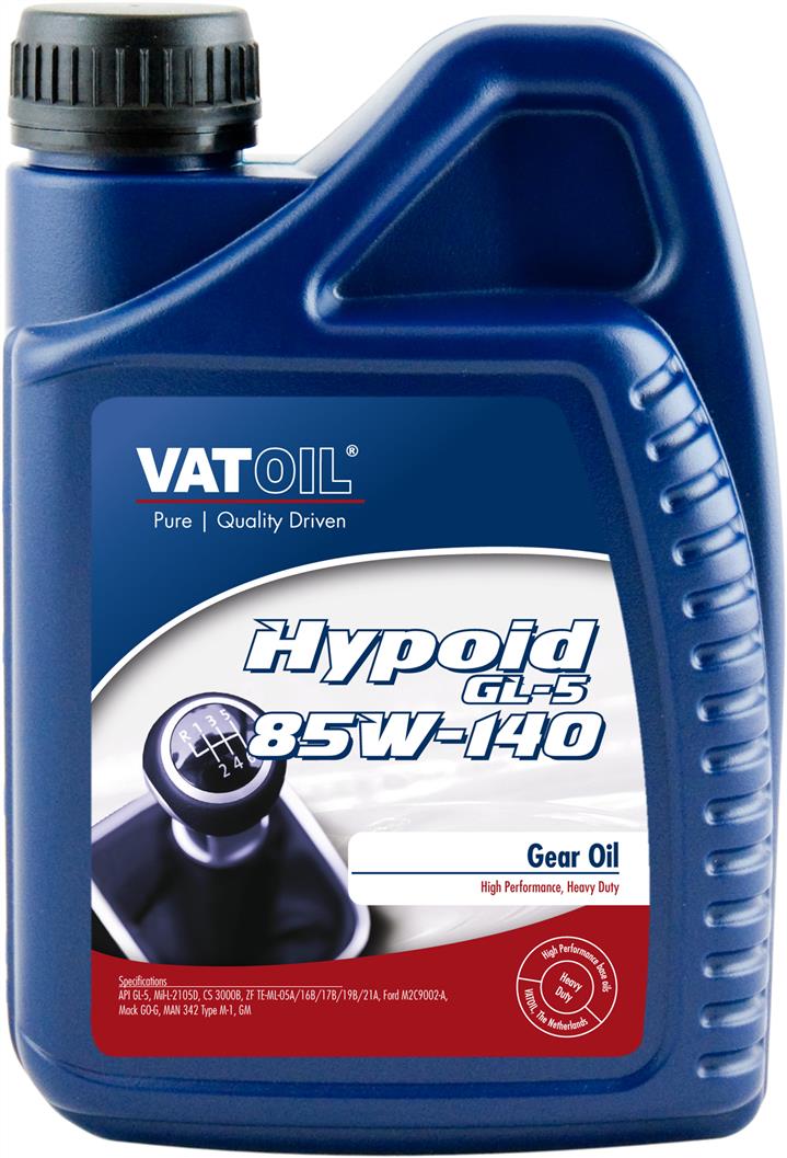 Vatoil 50173 Масло трансмісійне Vatoil Hypoid GL-5 85W-140 1 л 50173: Приваблива ціна - Купити в Україні на EXIST.UA!