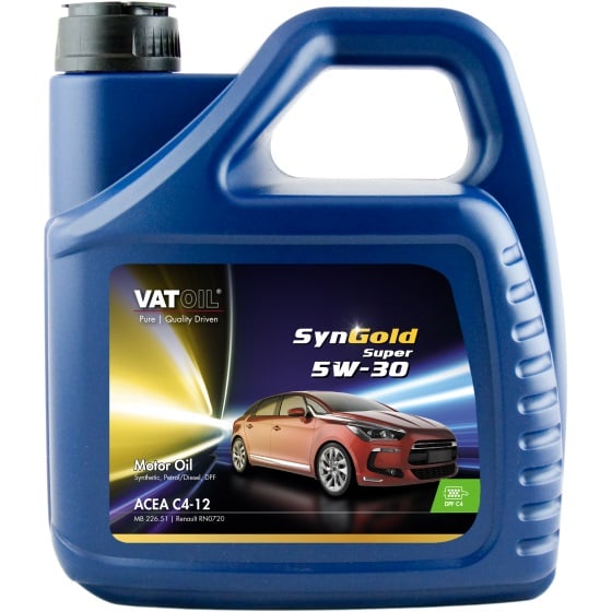 Vatoil 50541 Моторна олива Vatoil SynGold Super 5W-30, 4л 50541: Приваблива ціна - Купити в Україні на EXIST.UA!