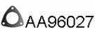 Veneporte AA96027 Прокладання вихлопної труби AA96027: Купити в Україні - Добра ціна на EXIST.UA!