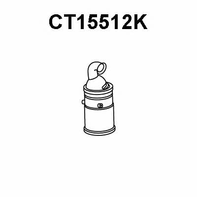 Veneporte CT15512K Каталізатор CT15512K: Купити в Україні - Добра ціна на EXIST.UA!