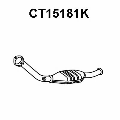 Veneporte CT15181K Каталізатор CT15181K: Купити в Україні - Добра ціна на EXIST.UA!
